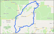 Ironton - Ellington Loop Map