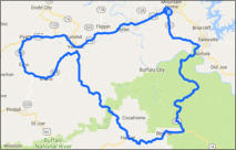 Push Mountian Loop Map